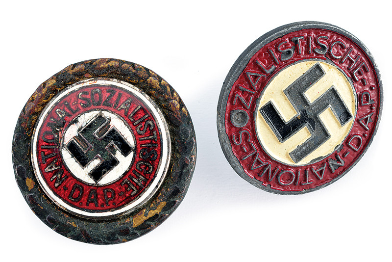 \"Parteiabzeichen\" in oro dell\'NSDAP