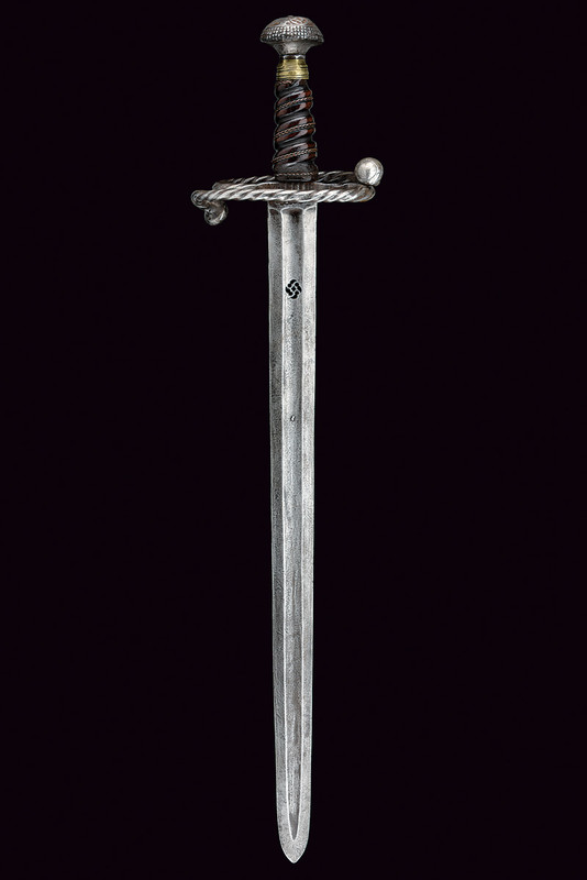 Spada la lanzichenecco nello stile del XVI secolo