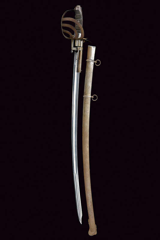 Sciabola revolver da cavalleria fuori ordinanza, mod. 1864 di Colombo