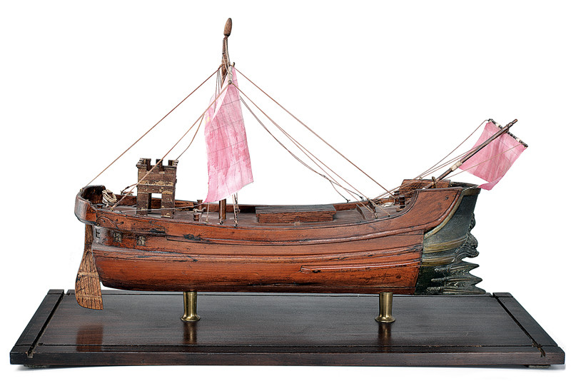 Modello di una nave romana