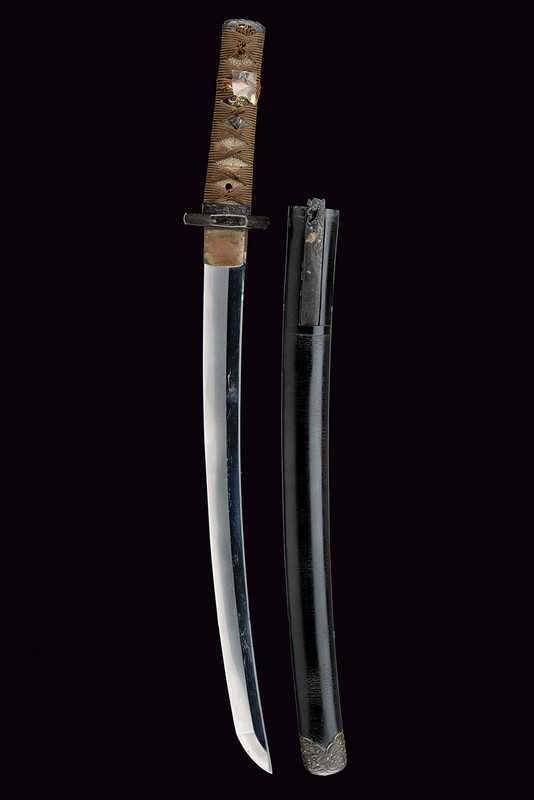 Importante wakizashi di Bitchu no Kuni Mizuta ju Kini Shige Saku