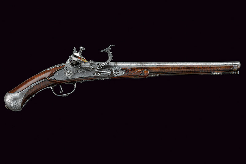 Pistola alla fiorentina appartenuta ad un membro della famiglia Medici