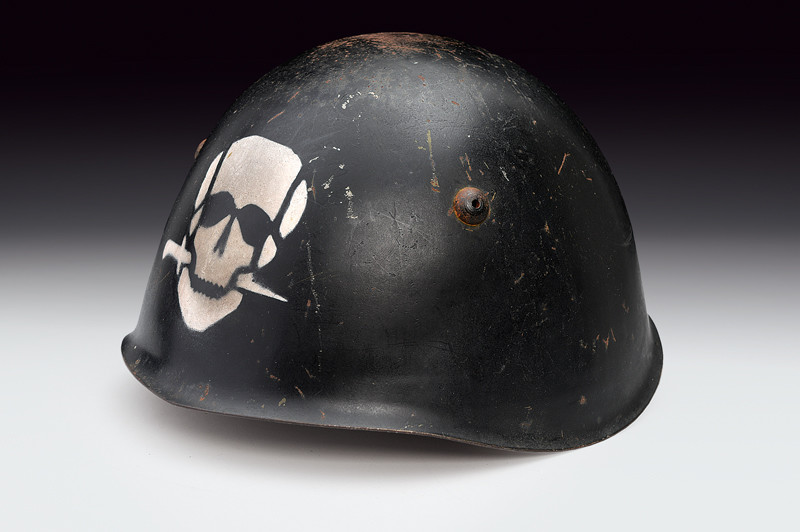 Elmetto Mod. 1933 delle Brigate Nere