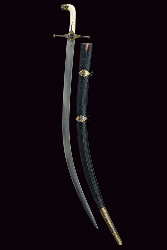 Fine shamshir dorato