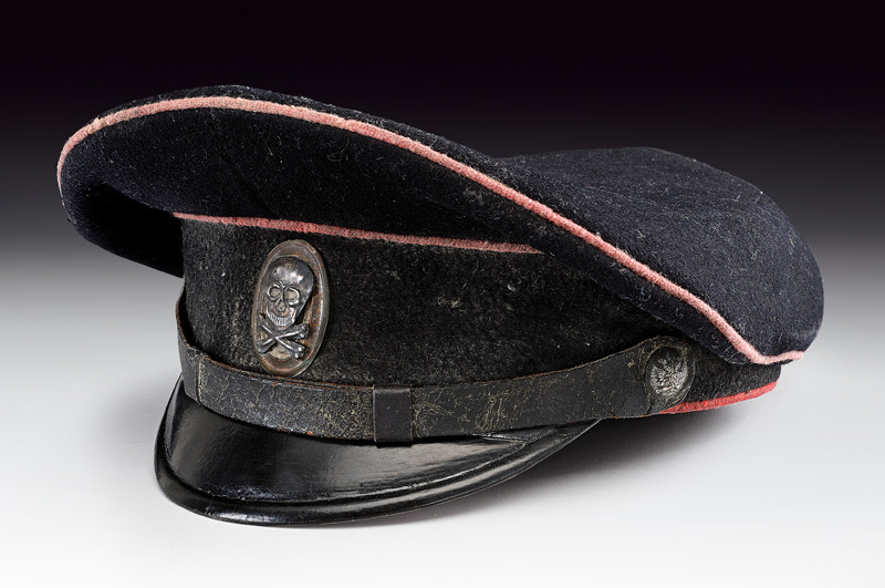 Raro berretto da sottufficiale dell\'armata del generale Lavr Kornilov (1917-18)