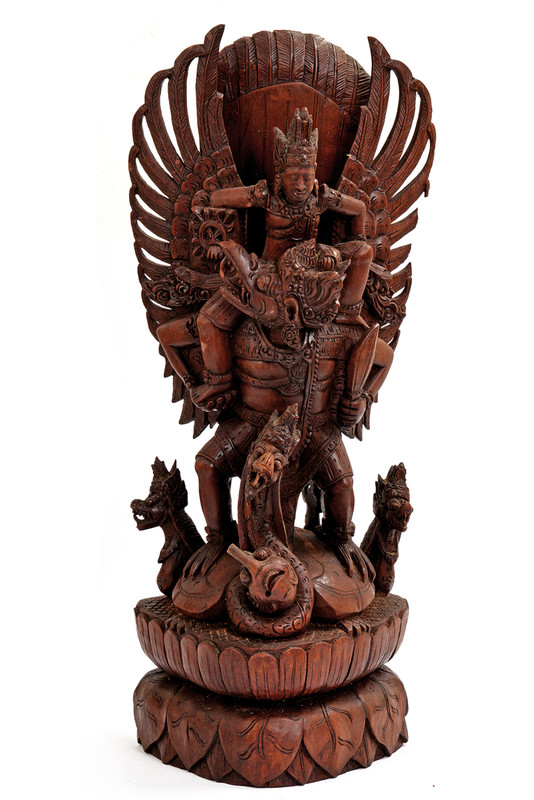 \"Vishnu e Garuda\"