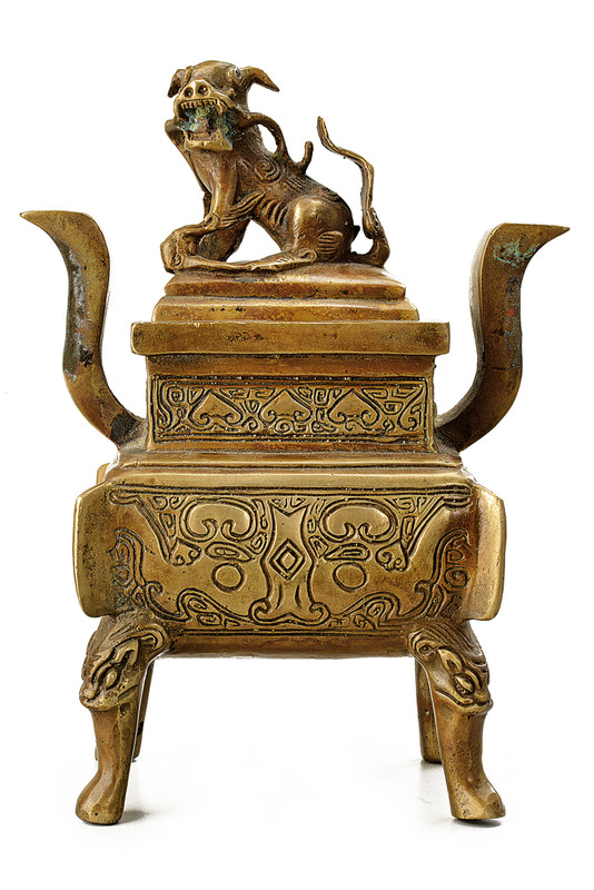 Bruciaprofumi in bronzo