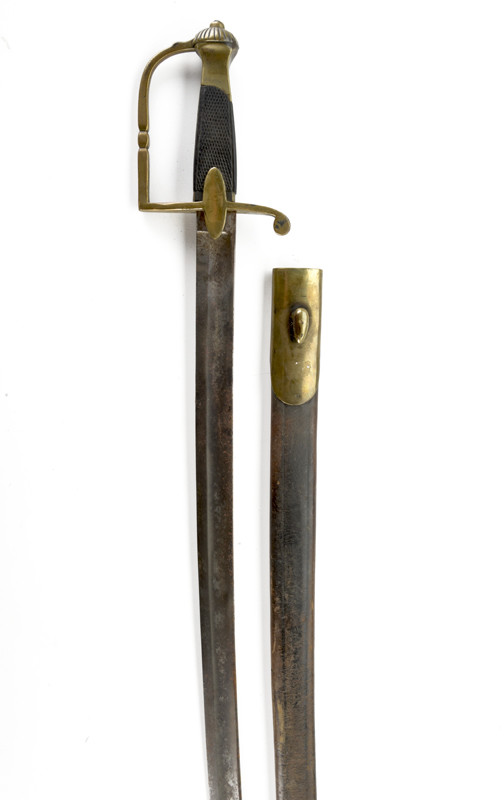 Sciabola per furieri e musicanti della fanteria, mod. 1833