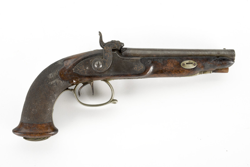Pistola a luminello a due canne