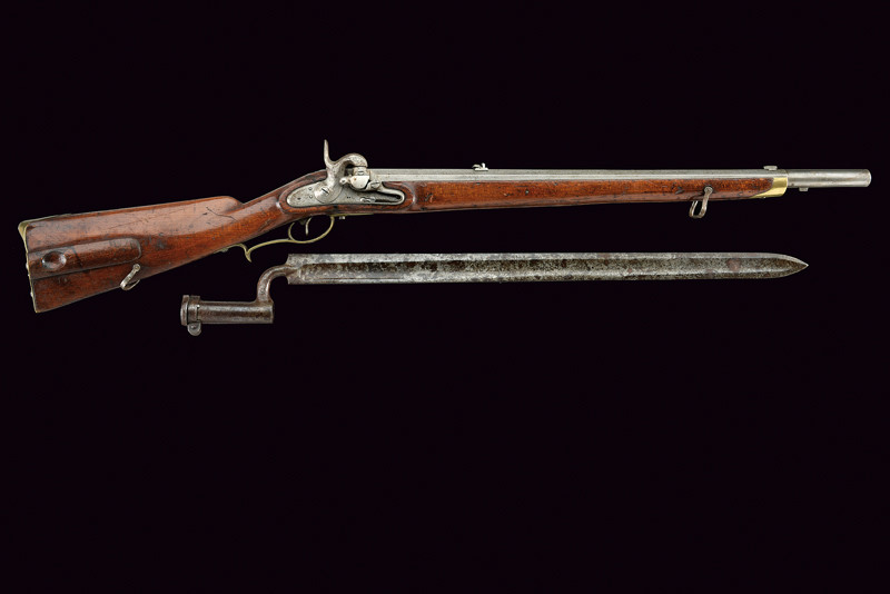 Carabina Augustin con baionetta