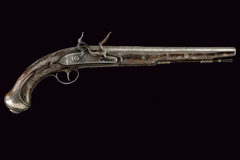 Bellissima pistola a pietra per il mercato navale orientale