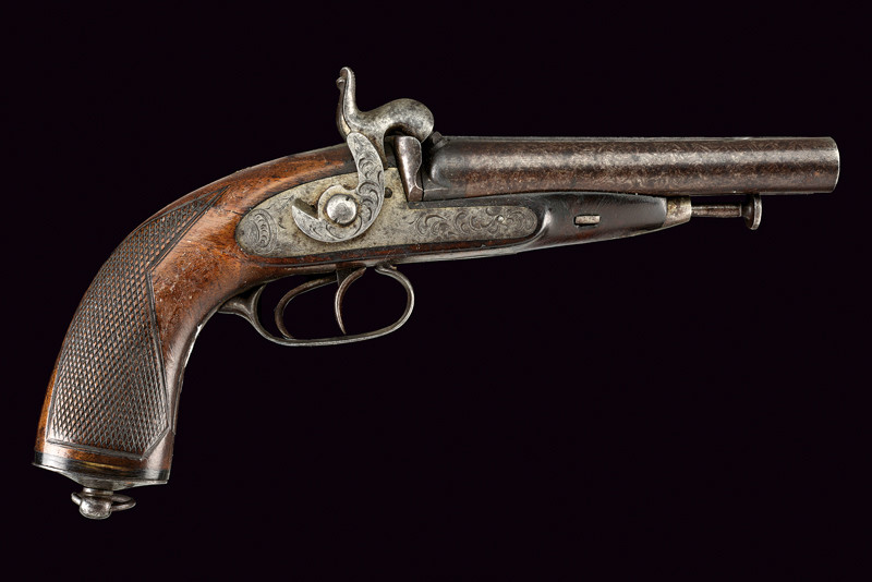 Pistola a luminello a due canne