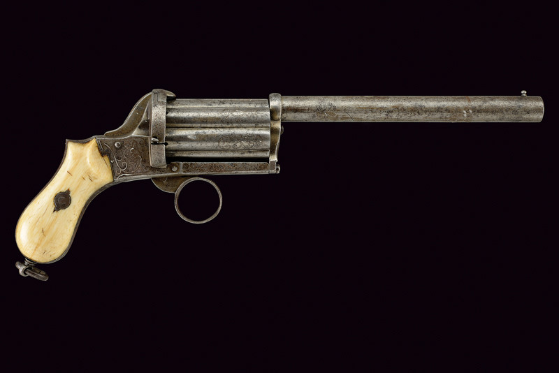 Pepperbox a spillo con canna lunga