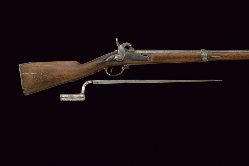 Fucile a luminello Mod. 1844 T con baionetta