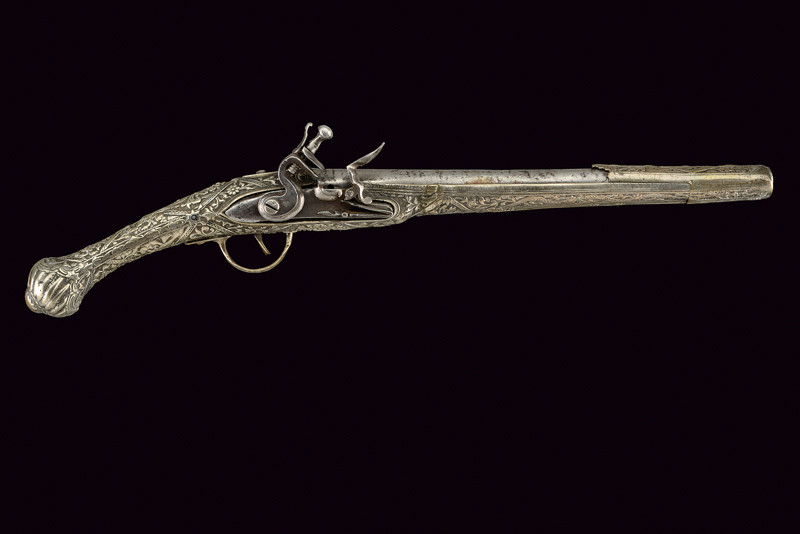 Pistola a pietra focaia