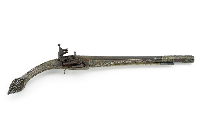 Pistola a pietra focaia alla morlacca