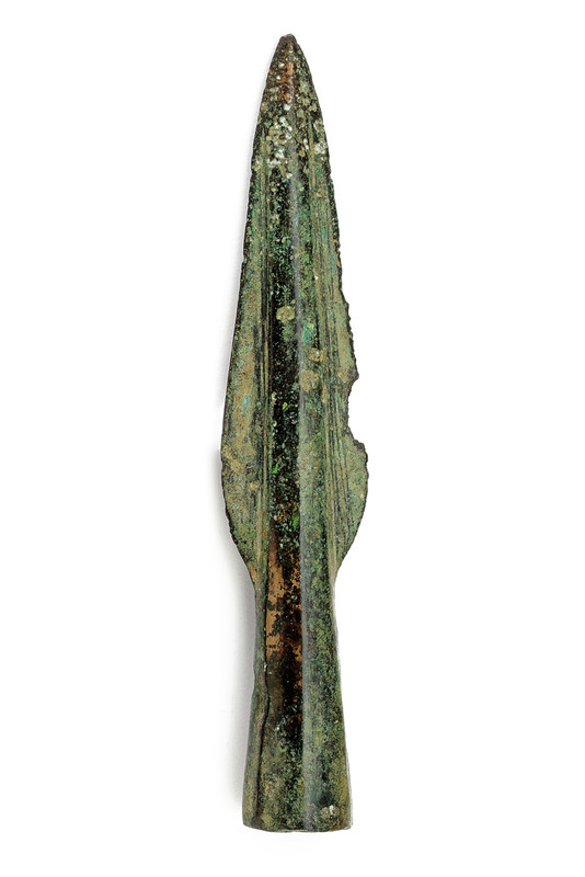 Punta di lancia in bronzo