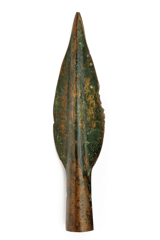 Punta di lancia in bronzo