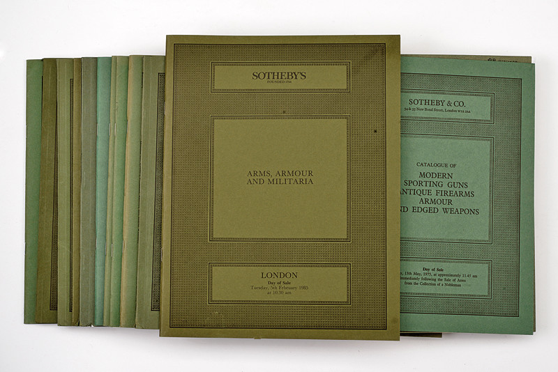 Sotheby\'s - Lotto di ventuno cataloghi d\'asta