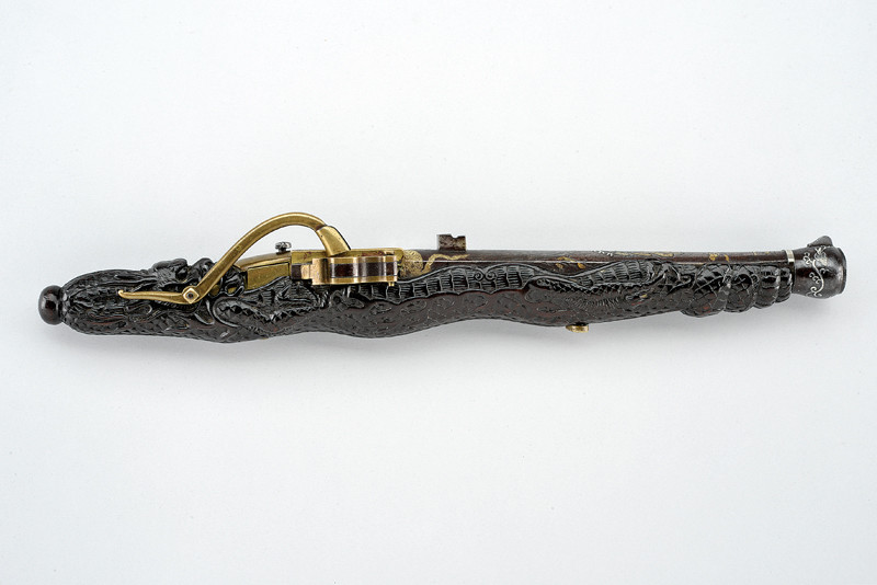 Bellissima pistola a miccia di grande rarità (Bajōzutsu)
