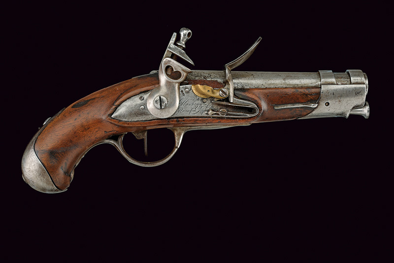 Pistola a pietra focaia da gendarmeria, An IX