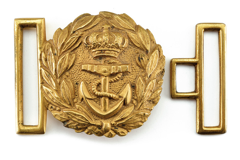 Fibbia da ufficiale di marina