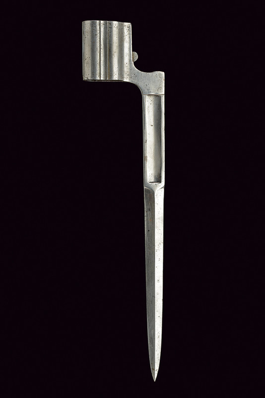 Baionetta Mod. 1850 per fucile del Corpo dei Volteggiatori Corsi