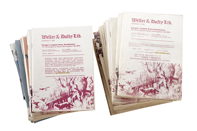 Weller & Dufty - 33 cataloghi d'asta