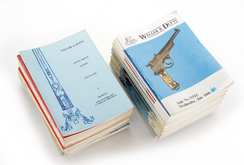 Weller & Dufty - 38 cataloghi d'asta
