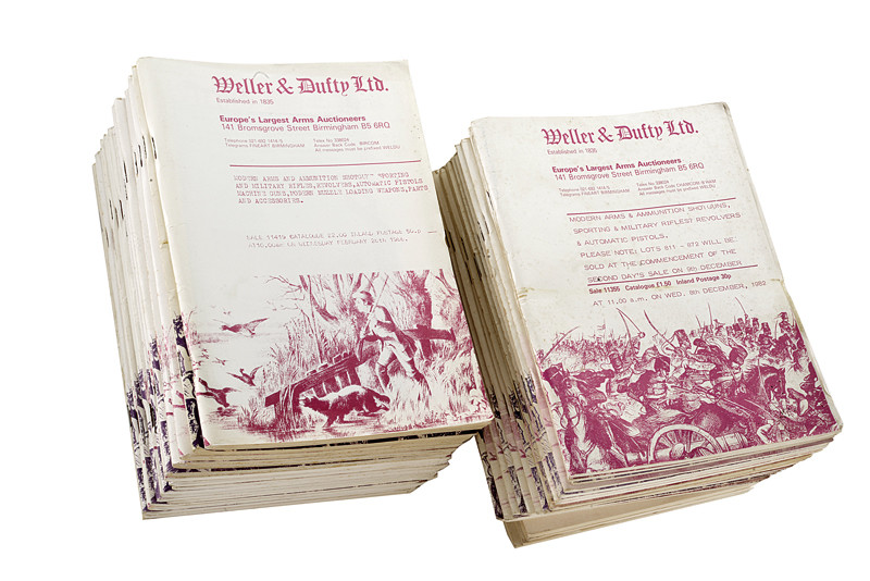 Weller & Dufty - 39 cataloghi d'asta