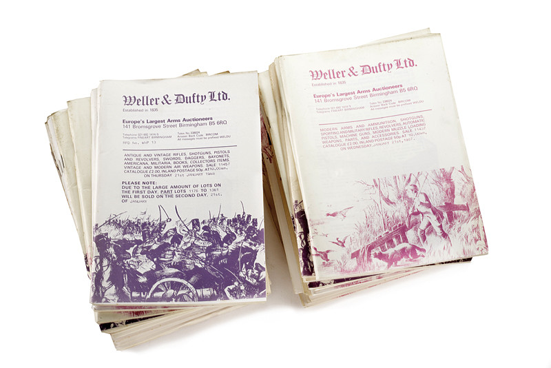 Weller & Dufty - 37 cataloghi d'asta