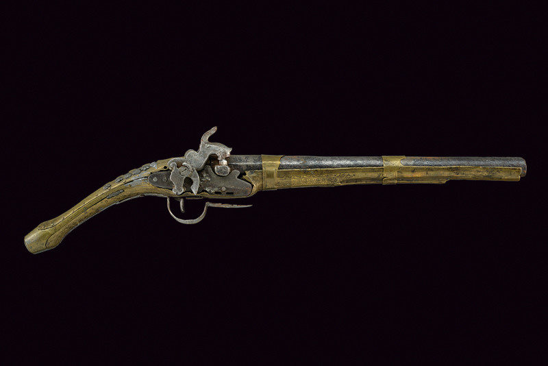 Pistola a pietra focaia