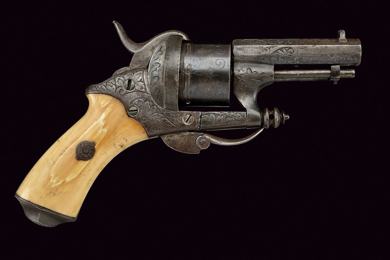 Piccolo revolver Chamelot & Delvigne a spillo