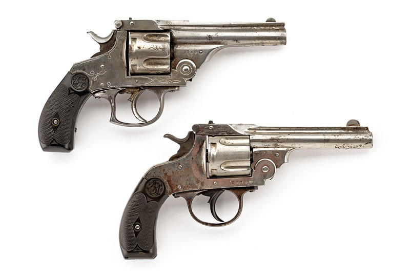 Lotto di due revolver sul tipo S&W