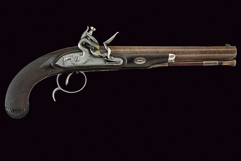 Pistola a pietra focaia di Mortimer