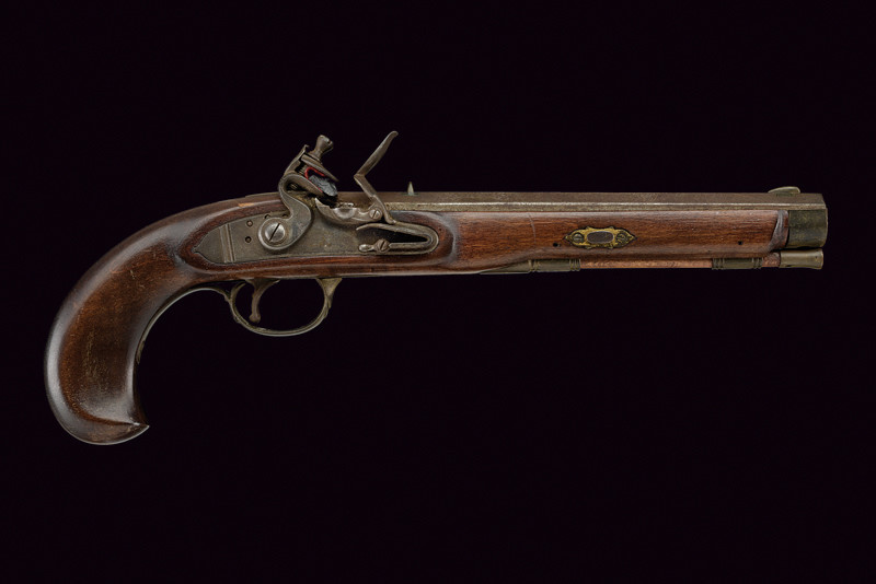 Bella replica di una pistola a pietra focaia