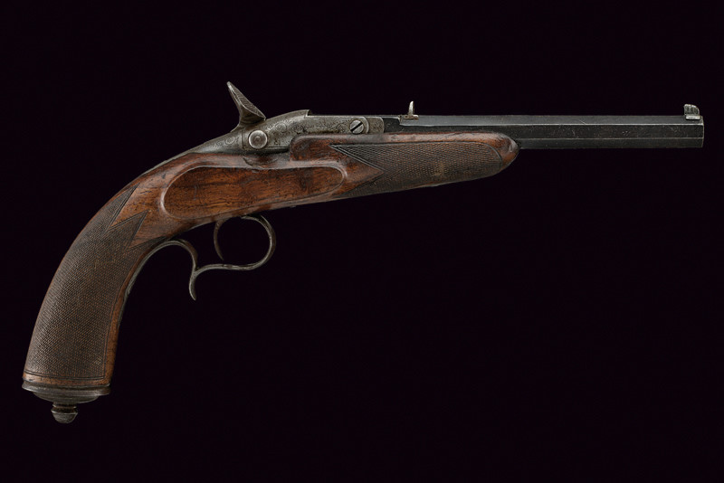 Pistola flobert a retrocarica