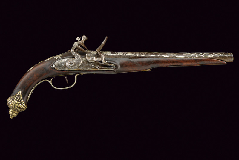Pistola a pietra focaia