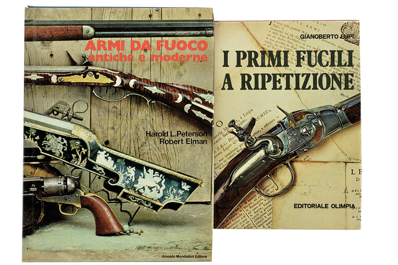 Lotto di due libri sulle armi da fuoco