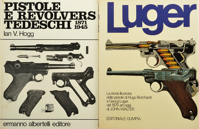 Lotto di due libri sulle armi da fuoco