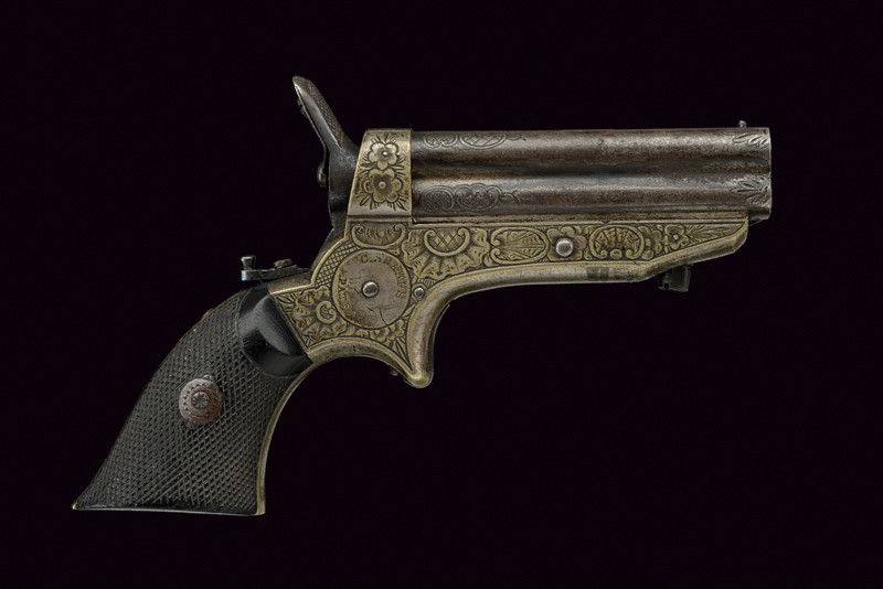 Pepperbox revolver Sharps a quattro canne