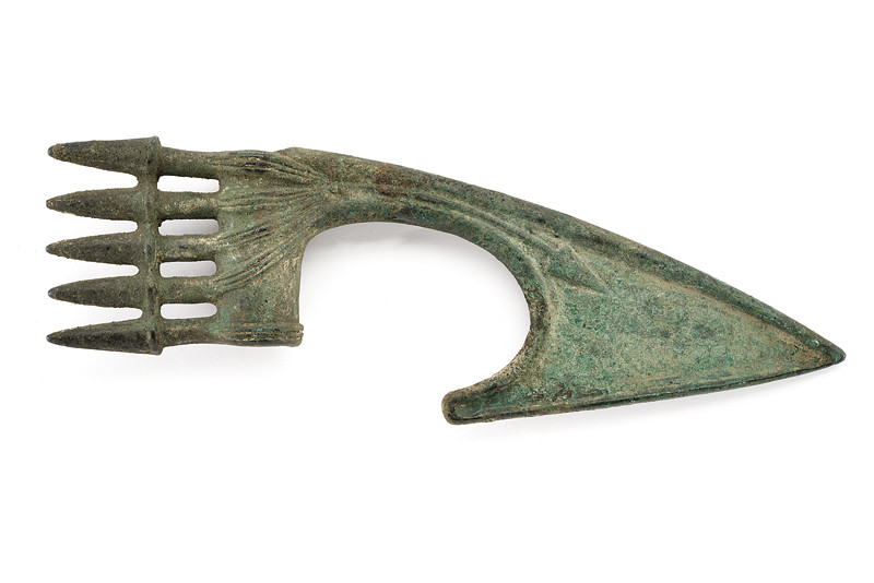 Testa di ascia in bronzo