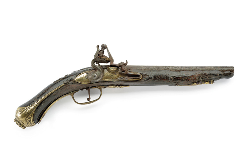 Pistola a pietra focaia