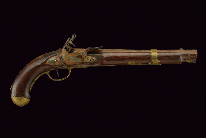 Pistola a pietra focaia