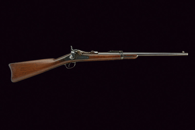 1884 Lock dated Trapdoor Cavalry Rifle