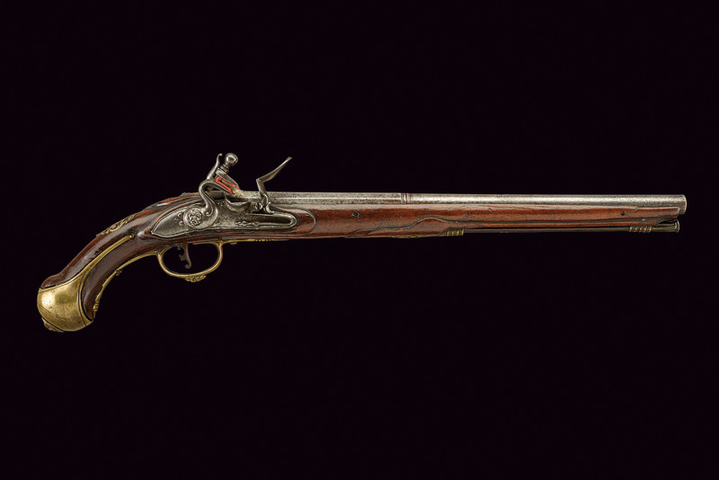 Pistola a pietra focaia di Francesco Bianchi(o)