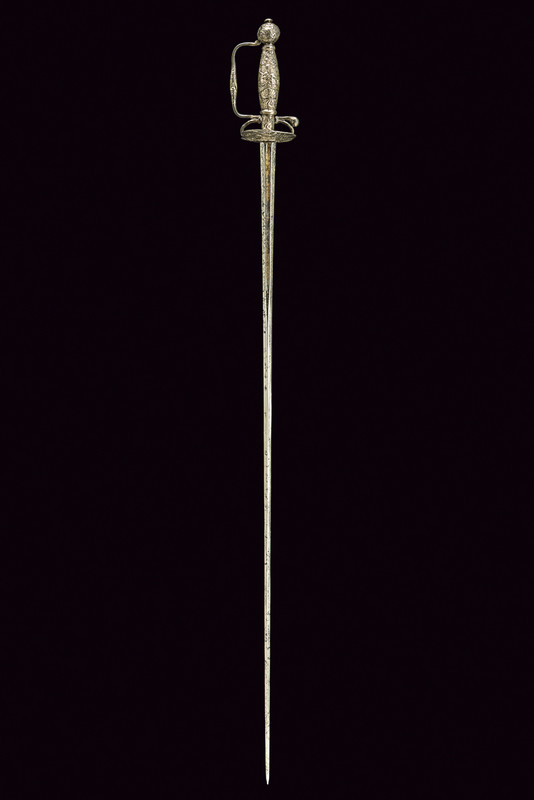 Spadino navale in argento
