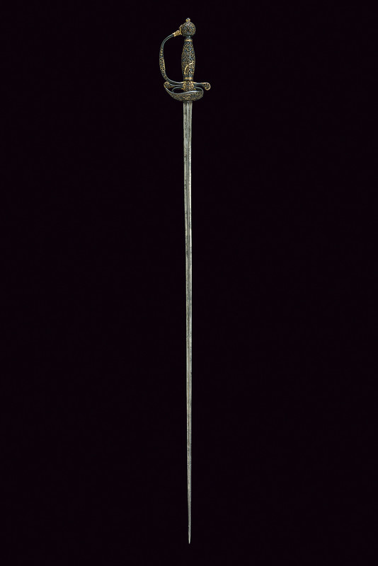 Raro spadino in shakudo