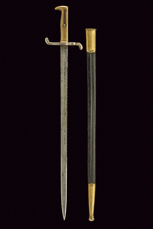 Baionetta per alta uniforme, da ufficiale sul tipo Mod. 1871