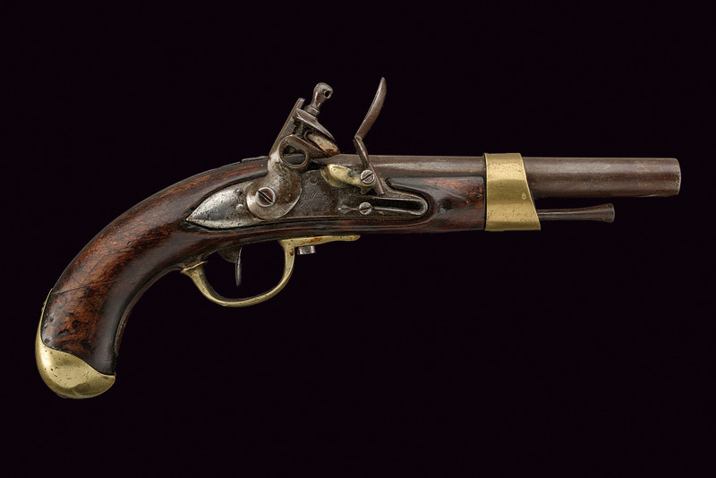 Pistola a pietra focaia AN XIII